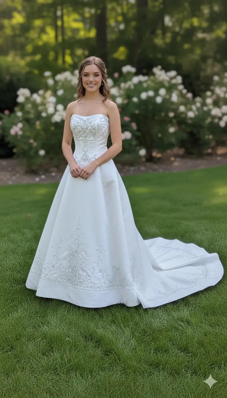 Wedding Dress #56DA71067-1