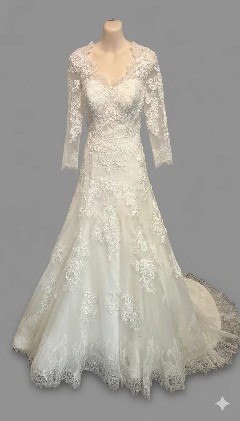 Wedding Dress #494AG011-1
