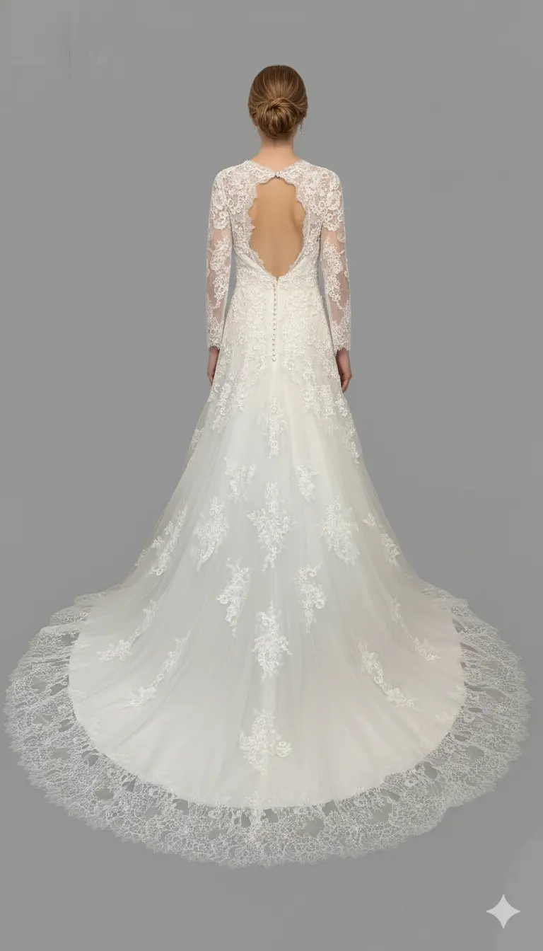 Wedding Dress #494AG011-2