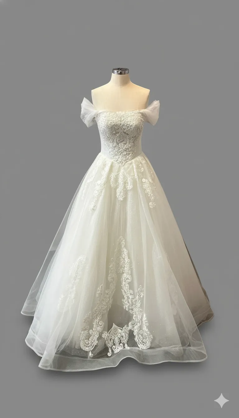 Wedding Dress #7C2AX6205-1