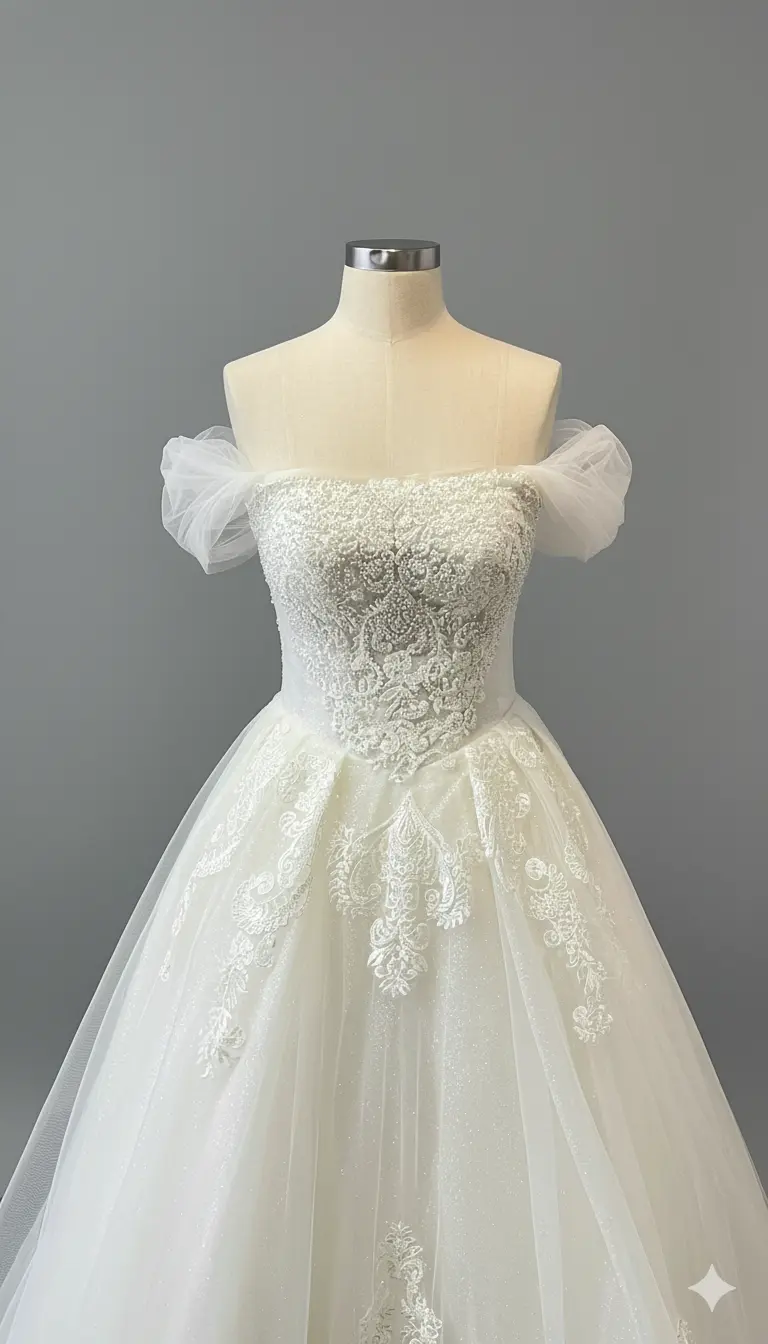 Wedding Dress #7C2AX6205-3