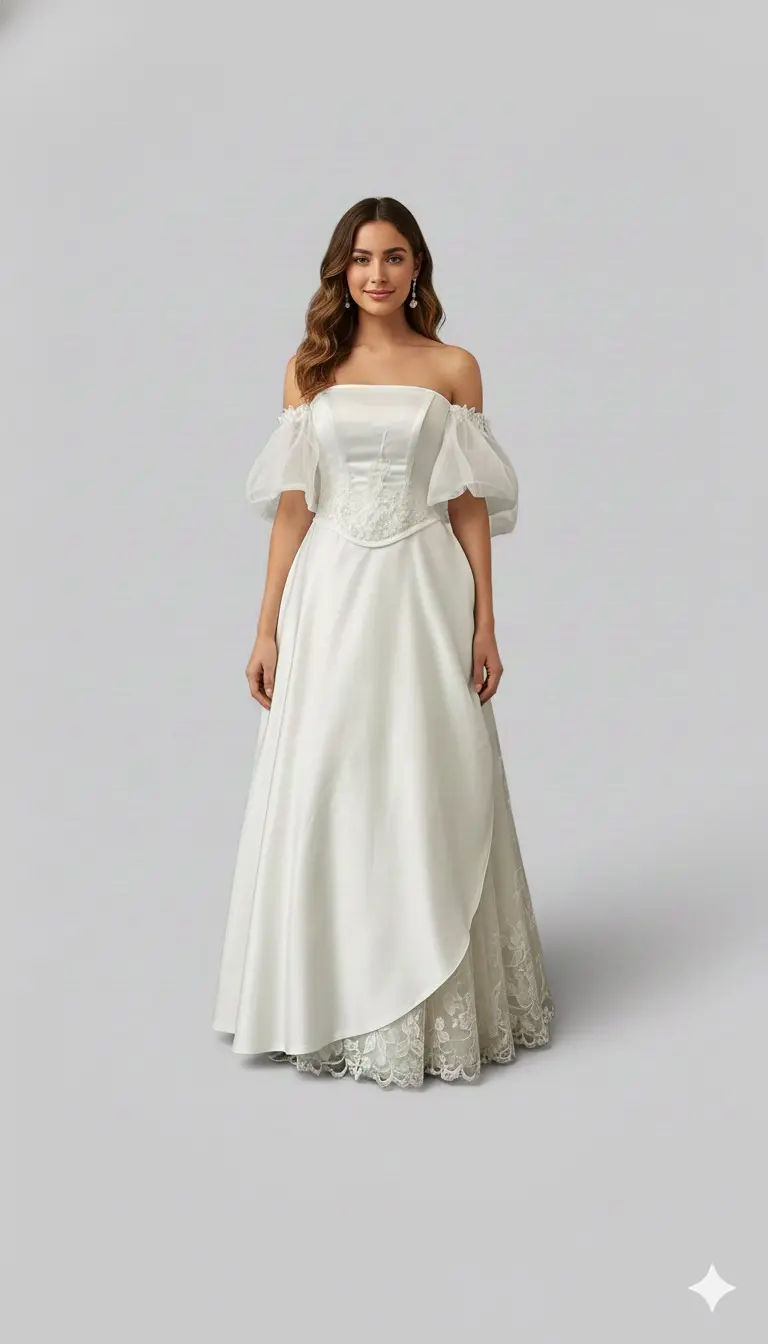 Wedding Dress #C9CB62