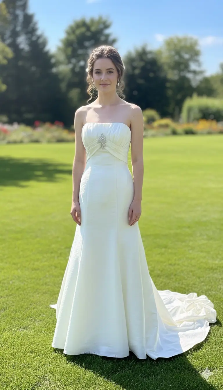 Wedding Dress #F49GS166