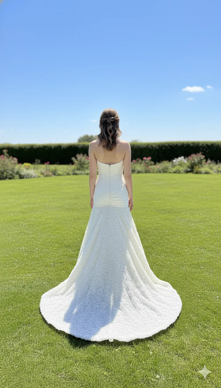 Wedding Dress #519K15039-1Z-1