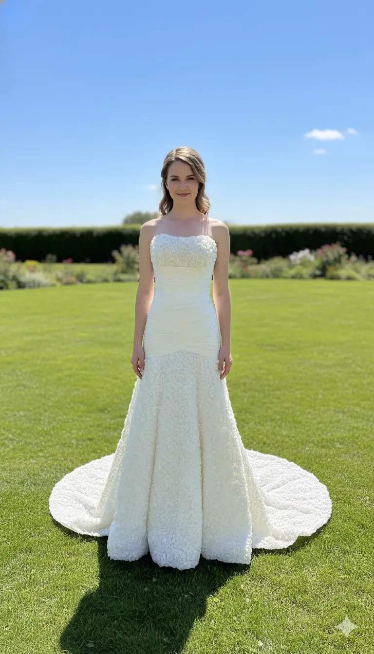 Wedding Dress #519K15039-1Z