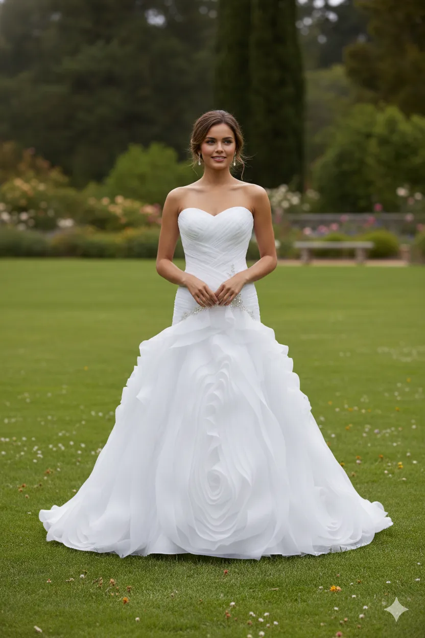 Wedding Dress #F2FL0148