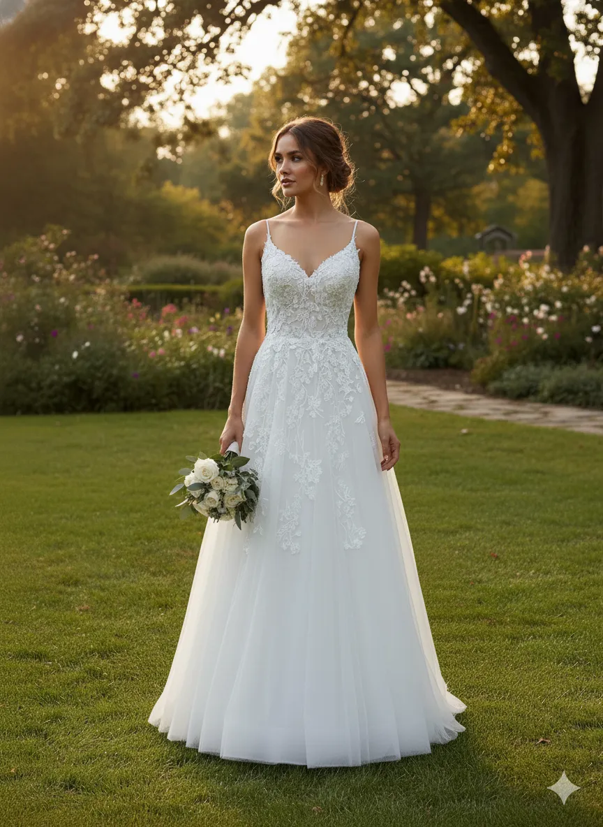 Wedding Dress #03FL3111