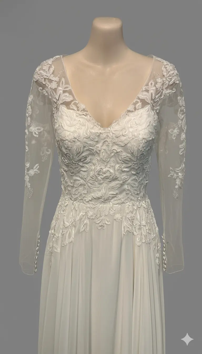 Wedding Dress #1D3PL137-3
