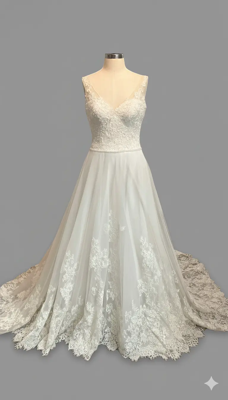 Wedding Dress #1DFPL226-1