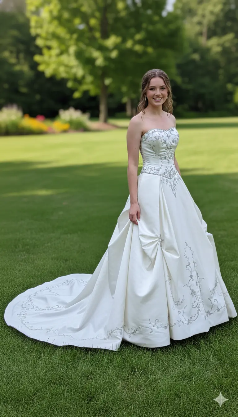 Wedding Dress #B53SD004-1