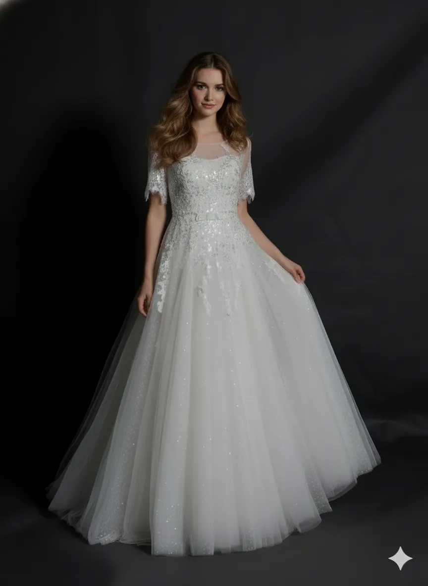 Wedding Dress #B63SL393