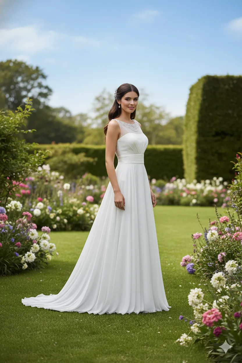 Wedding Dress #2BDVA040