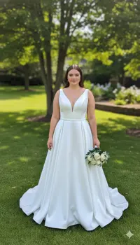 Wedding Dress #215VA1134